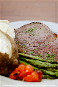 Prime Rib served on Tuesdays at the Trident Room